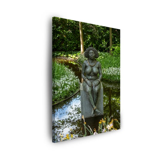 Obraz Na Płótnie Canvas Architektura Rzeźba Kobiety 40X120 Cm GP TONER