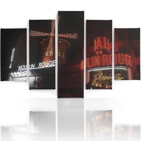 Obraz na płótnie Canvas CARO, Moulin Rouge, 200x100 cm Feeby