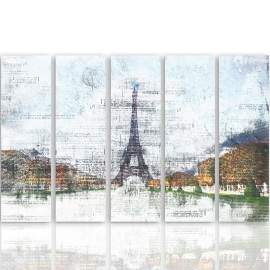 Obraz na płótnie Canvas CARO, Wieża Eiffla 6, 250x120 cm Feeby