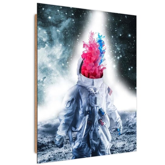 Obraz na płótnie Canvas FEEBY, Abstrakcyjny amerykański astronauta, 40x60 cm Feeby