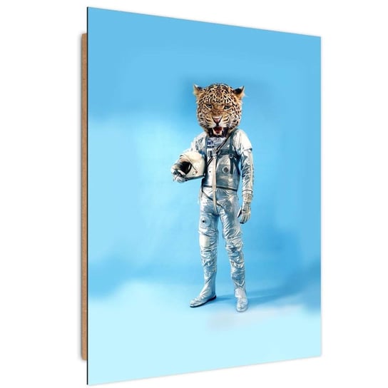 Obraz na płótnie Canvas FEEBY, Astronauta z głową psa, 70x100 cm Feeby