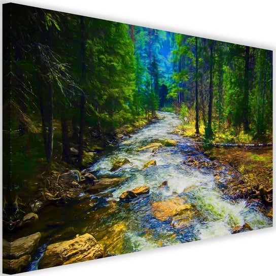 Obraz na płótnie Canvas FEEBY, Bajkowy las, 60x40 cm Feeby