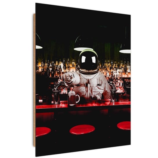 Obraz na płótnie Canvas FEEBY, Barman astronauta, 70x100 cm Feeby