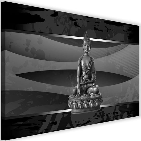 Obraz na płótnie Canvas FEEBY, Budda na abstrakcyjnym tle, 60x40 cm Feeby