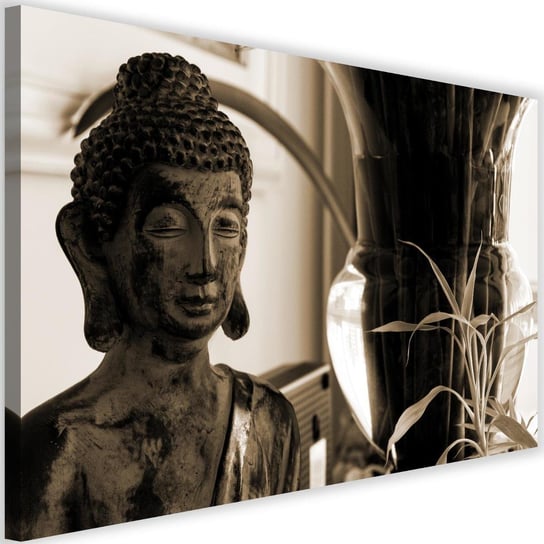 Obraz na płótnie Canvas FEEBY, Budda przy wazie, 60x40 cm Feeby