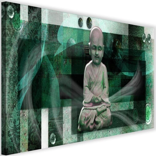 Obraz na płótnie Canvas FEEBY, Budda z figurami geometrycznymi, 120x80 cm Feeby