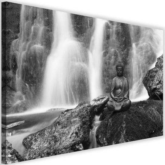 Obraz na płótnie Canvas FEEBY, Budda z wodospadem, 60x40 cm Feeby