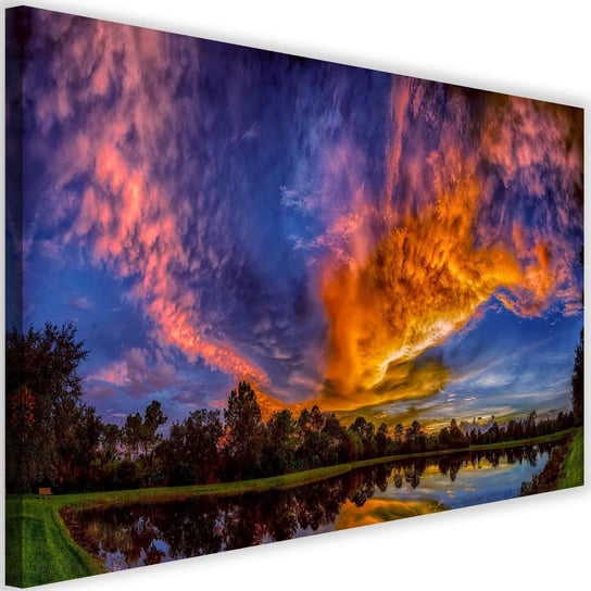 Obraz na płótnie Canvas FEEBY, Chmury na niebie, 60x40 cm Feeby