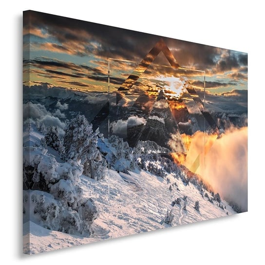 Obraz na płótnie Canvas FEEBY, Góry i niebo, 120x80 cm Feeby