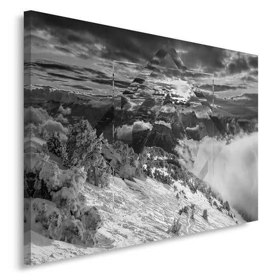 Obraz na płótnie Canvas FEEBY, Góry i niebo, 90x60 cm Feeby