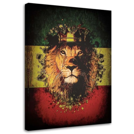 Obraz na płótnie Canvas FEEBY, Król lew, 40x60 cm Feeby