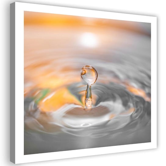 Obraz na płótnie Canvas FEEBY, Kropla wody, 60x60 cm Feeby