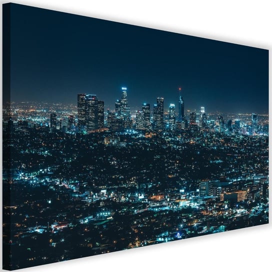 Obraz na płótnie Canvas FEEBY, Miasto nocą, 120x80 cm Feeby