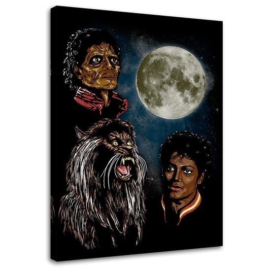 Obraz na płótnie Canvas FEEBY, Michael Jackson, 50x70 cm Feeby