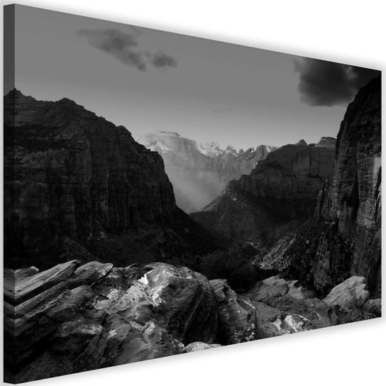 Obraz na płótnie Canvas FEEBY, Między skałami, 60x40 cm Feeby