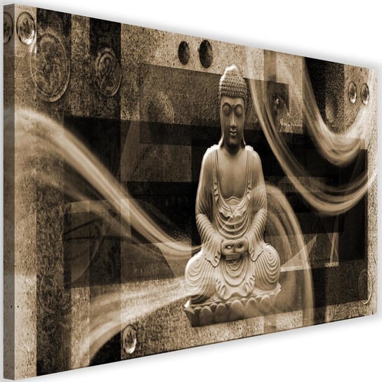 Obraz na płótnie Canvas FEEBY, Nowoczesny Budda, 60x40 cm Feeby