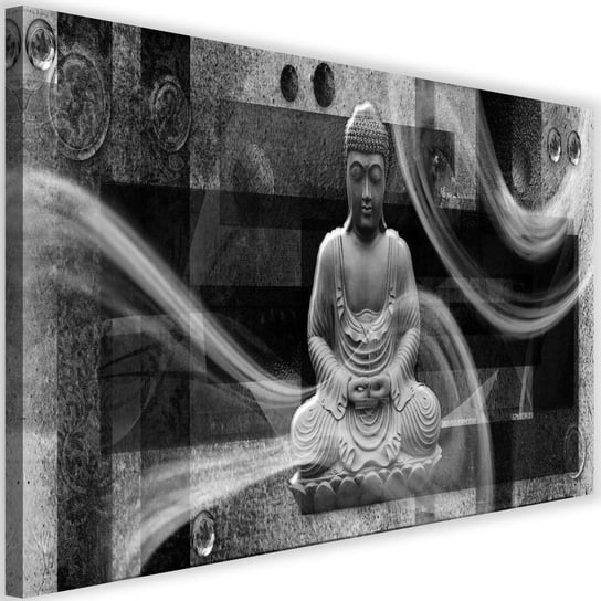 Obraz na płótnie Canvas FEEBY, Nowoczesny Budda, 90x60 cm Feeby