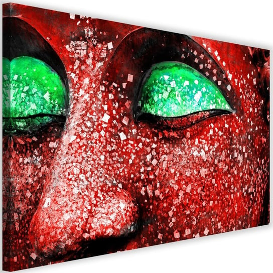 Obraz na płótnie Canvas FEEBY, Oczy Buddy 1, 90x60 cm Feeby
