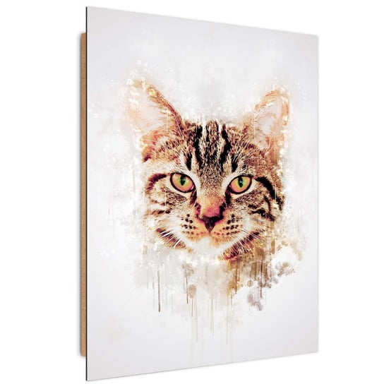 Obraz na płótnie Canvas FEEBY, Portret kota, 40x60 cm Feeby