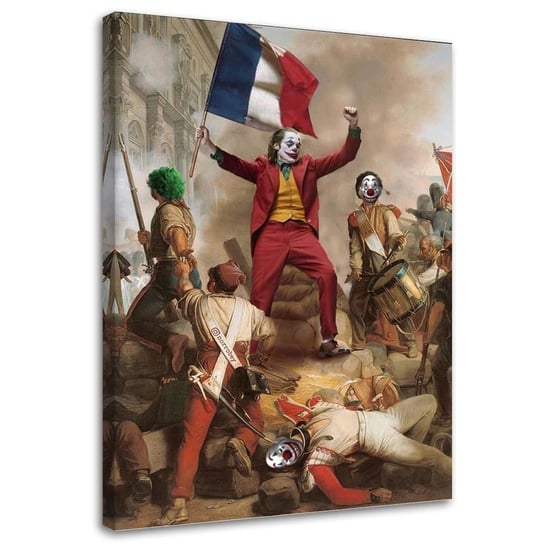 Obraz na płótnie Canvas FEEBY, Rewolucja Jokera, 50x70 cm Feeby
