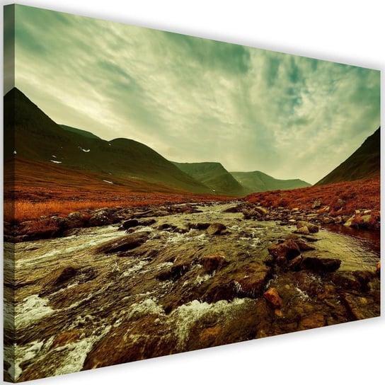 Obraz na płótnie Canvas FEEBY, Rwąca rzeka, 120x80 cm Feeby