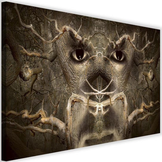 Obraz na płótnie Canvas FEEBY, Tajemnicze oczy fantasy, 120x80 cm Feeby