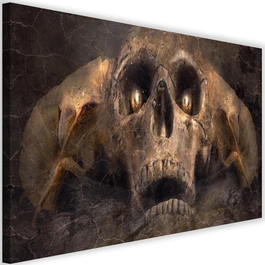 Obraz na płótnie Canvas FEEBY, Trupia czaszka fantasy, 120x80 cm Feeby