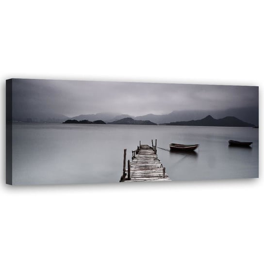 Obraz na płótnie Canvas FEEBY, Uśpione jezioro, 140x45 cm Feeby