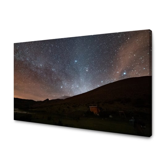 Obraz Na Płótnie Canvas Kosmos Rozgwieżdżone Niebo 120X70 Cm GP TONER