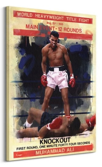 Obraz na płótnie, canvas Muhammad Ali, 85x120x150 Pyramid International
