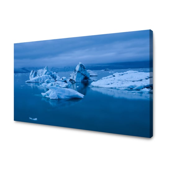 Obraz Na Płótnie Canvas Natura Islandia Góra Lodowa 80X40 Cm GP TONER