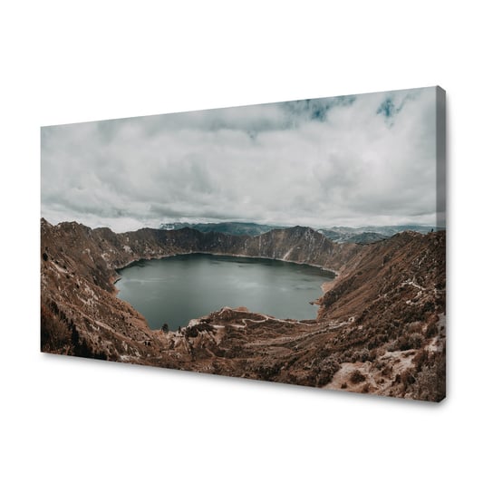 Obraz Na Płótnie Canvas Natura Jezioro W Górach 100X60 Cm GP TONER