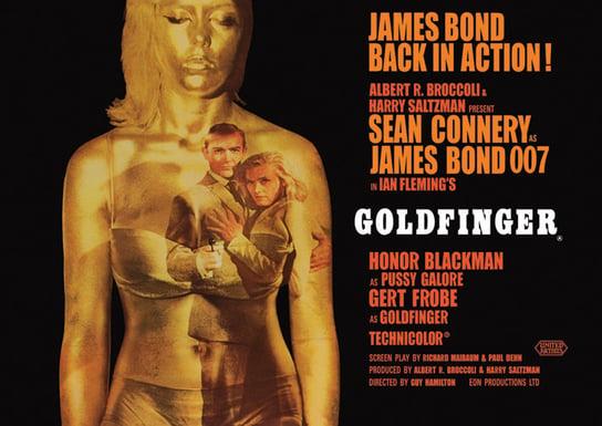 Obraz na płótnie canvas PYRAMID INTERNATIONAL James Bond, 85x120 cm Pyramid International
