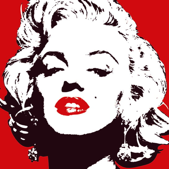 Obraz na płótnie/canvas PYRAMID INTERNATIONAL, Marilyn Monroe, 85x85 cm Pyramid International