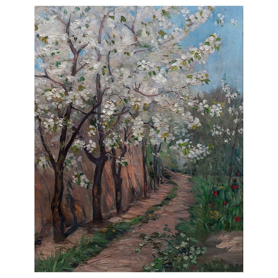 Obraz na płótnie - Cherry Blossom - Ingebot Eggertz - Dekoracje ścienne cm. 60x80 Legendarte