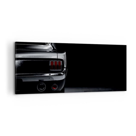 Obraz na płótnie - Czar klasyki - 100x40cm - Samochód Retro Auto - Nowoczesny foto obraz w ramie do salonu do sypialni ARTTOR ARTTOR