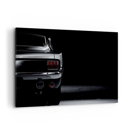 Obraz na płótnie - Czar klasyki - 120x80cm - Samochód Retro Auto - Nowoczesny obraz na ścianę do salonu do sypialni ARTTOR ARTTOR