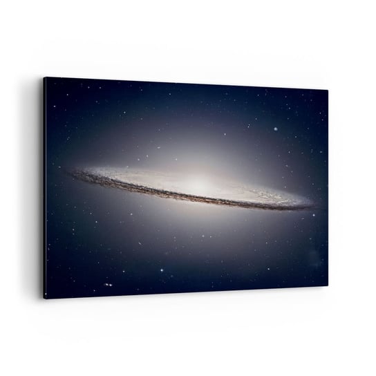 Obraz na płótnie - Dawno temu w odległej galaktyce… - 100x70cm - Galaktyka Kosmos Wszechświat - Nowoczesny foto obraz w ramie do salonu do sypialni ARTTOR ARTTOR