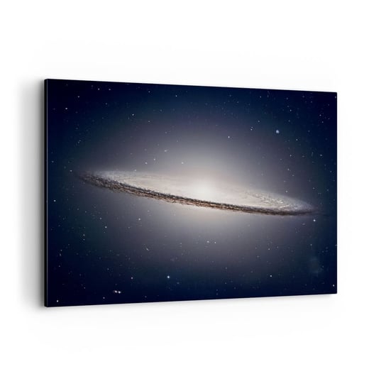 Obraz na płótnie - Dawno temu w odległej galaktyce… - 120x80cm - Galaktyka Kosmos Wszechświat - Nowoczesny obraz na ścianę do salonu do sypialni ARTTOR ARTTOR