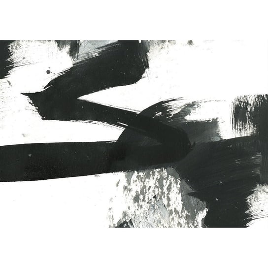 Obraz na płótnie DEKORIA Pure Abstract, czarno-biały, 50x70 cm Dekoria