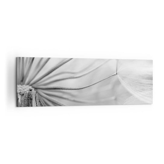 Obraz na płótnie - Dmuchawce, latawce - 160x50cm - Minimalizm Delikatny Kwiat - Nowoczesny foto obraz w ramie do salonu do sypialni ARTTOR ARTTOR