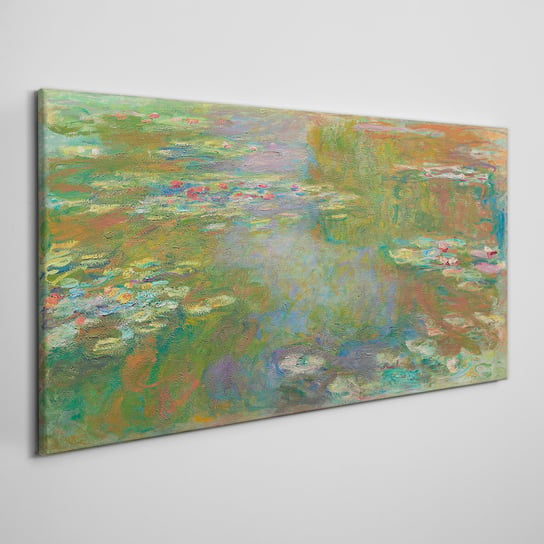 Obraz Na Płótnie do salonu Woda lilie Monet 100x50 Coloray