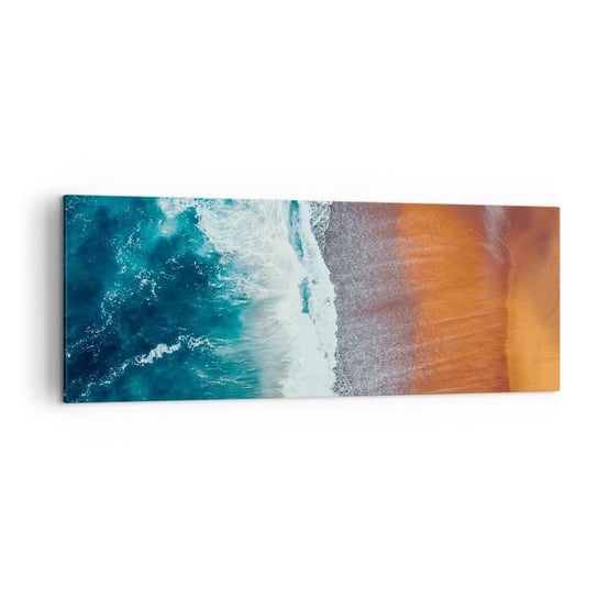 Schilderij - Dorp aan de kust Cinque Terre, Italiaanse riviera, modern