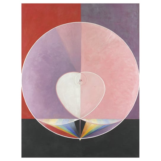 Obraz na płótnie - Dove no. 2 - Hilma af Klint - Dekoracje ścienne cm. 60x80 Legendarte