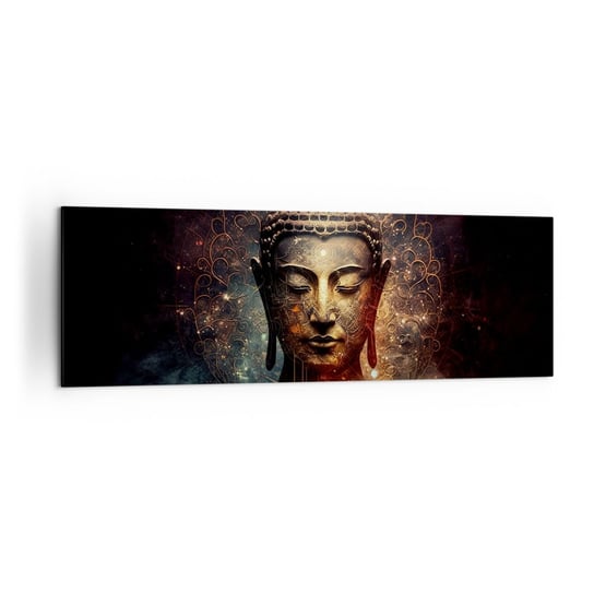 Obraz na płótnie - Duchowa równowaga - 160x50cm - Budda Medytacja Religia - Nowoczesny foto obraz w ramie do salonu do sypialni ARTTOR ARTTOR