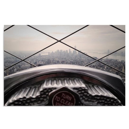 Obraz na płótnie, Empire State Building, 120x80 cm Feeby