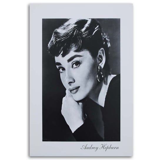 Obraz na płótnie FEEBY, Audrey Hepburn Aktorka 60x90 Feeby