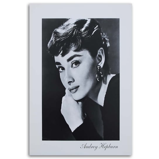 Obraz na płótnie FEEBY, Audrey Hepburn Aktorka 80x120 Feeby