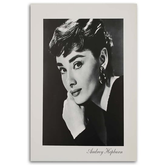 Obraz na płótnie FEEBY, Audrey Hepburn Portret 70x100 Feeby