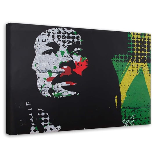 Obraz na płótnie FEEBY, Bob Marley - portret 60x40 Feeby